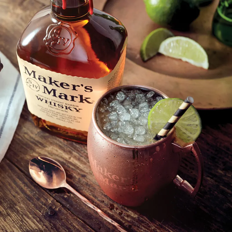 Maker’s Mark bourbon cocktail - Kentucky Mule