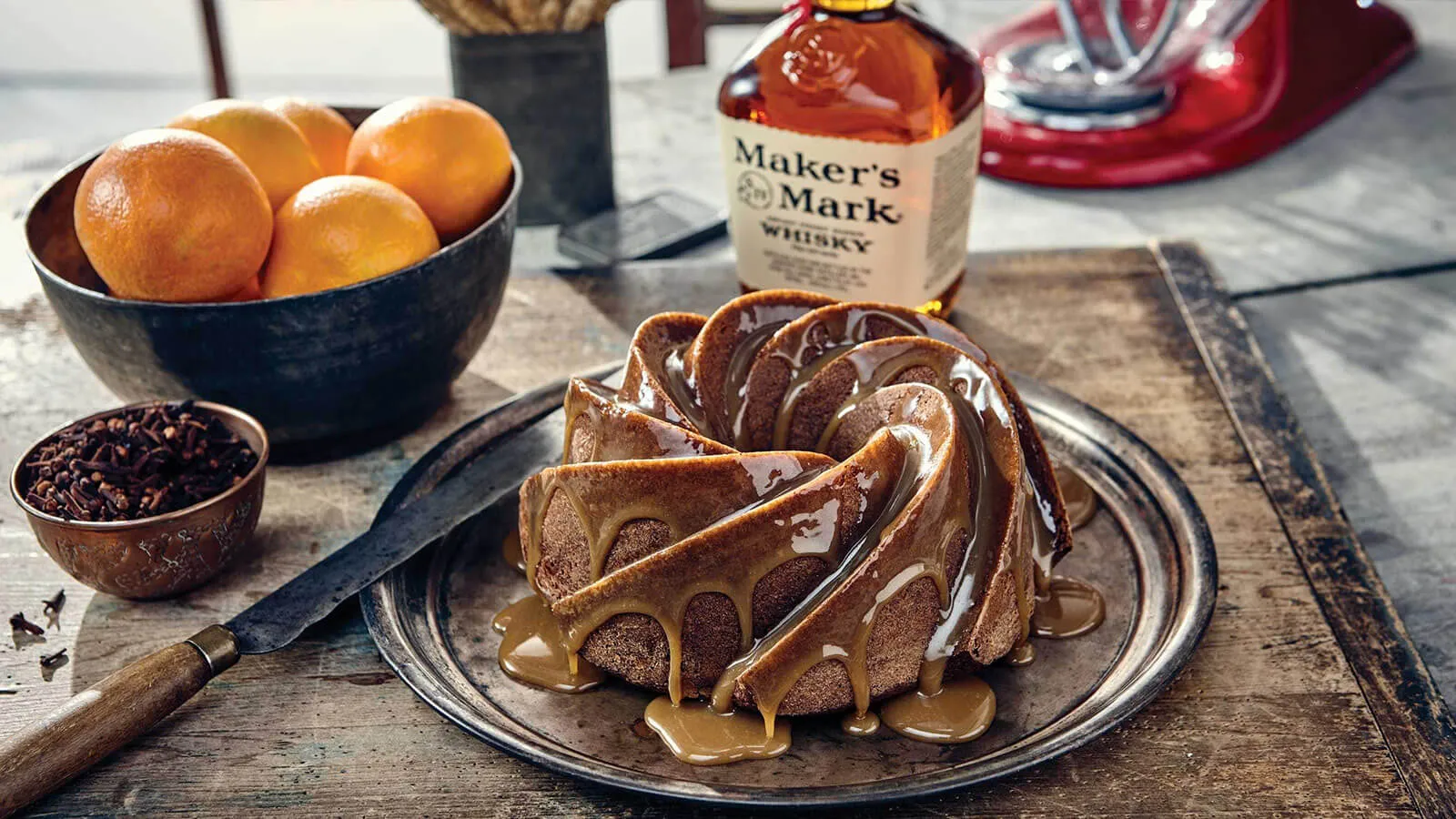 Maker’s Mark bourbon food recipe - Old Fashioned Bundt Cake