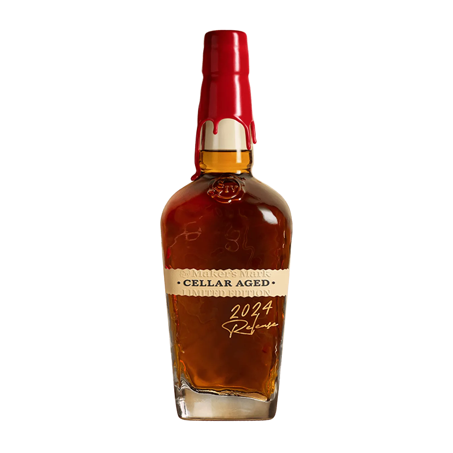 Maker’s Mark Cellar Aged bourbon bottle