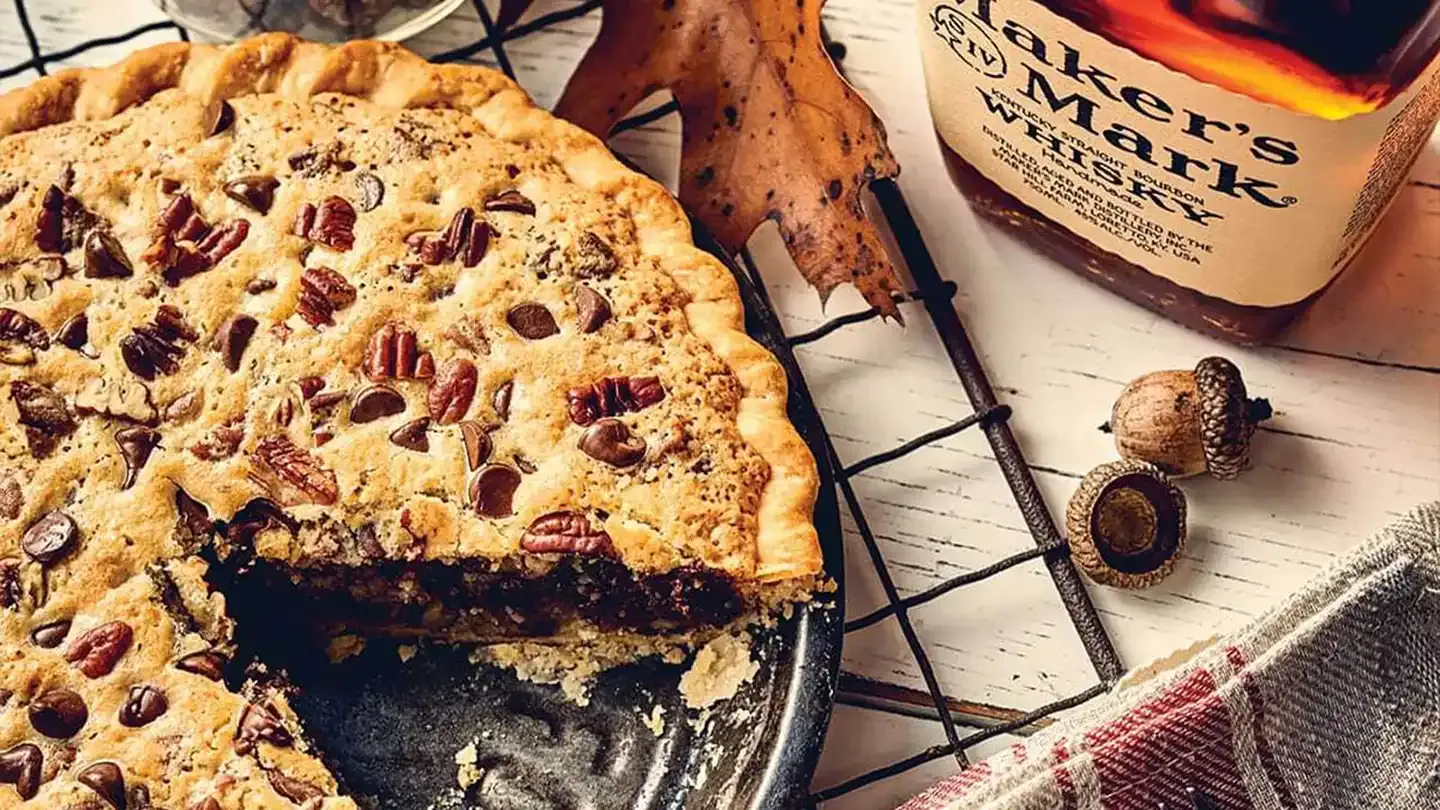 Maker’s Mark bourbon food recipe - Bourbon Pecan Pie